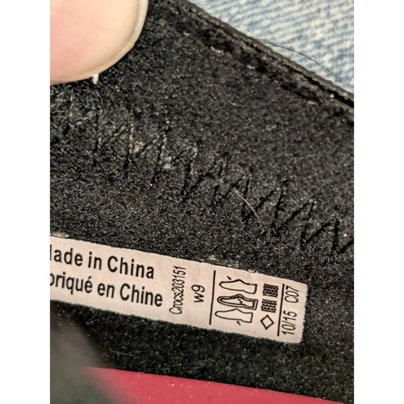 Crocs Women's Black Busy Day Stretch Skimmer Shoes Casual Comfort - Picture 9 of 9